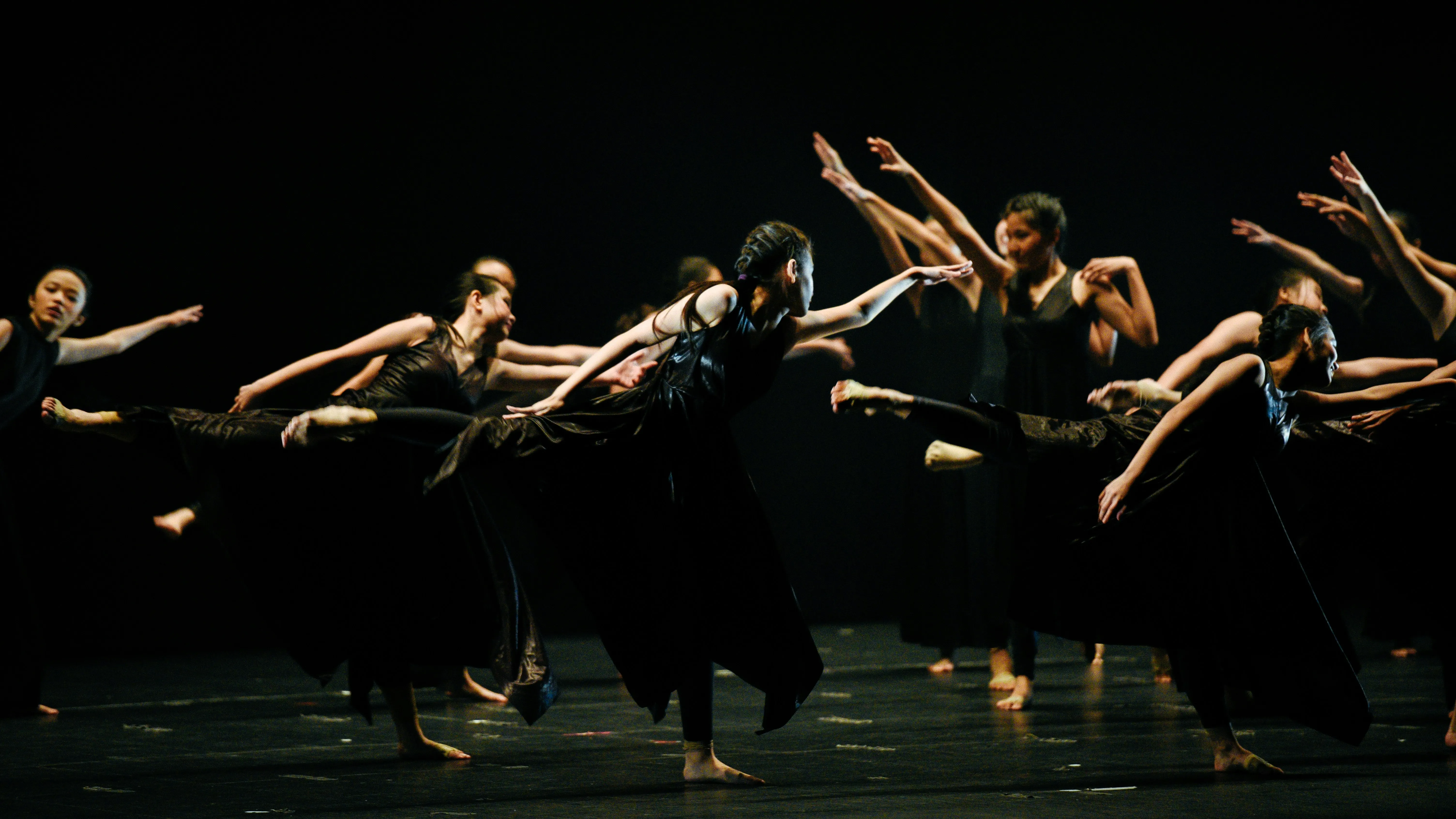 Moment de dans contemporan